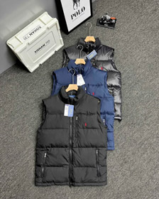 Polo Ralph Lauren logo brodé fermeture à glissière col en bas veste-4273  