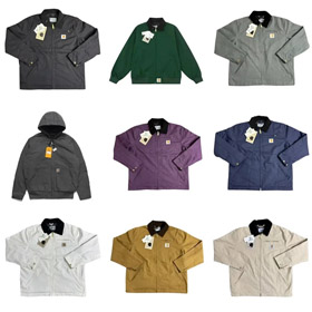 Carhartt élégant décontracté bordé veste confortable-4748  