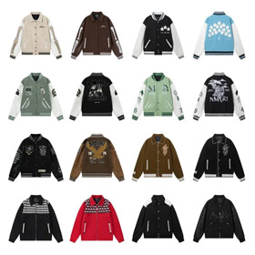 Veste de baseball en forme d'aigle Amiri-4805  