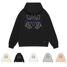 Amiri tendance simple et polyvalent hoodie-5014  