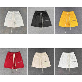 ESSENTIALS Mesh Drawstring Shorts à coupe lâche (FG)-5088  