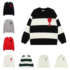 AMIPARIS col d'équipage pull tricoté couleur solide-5155  