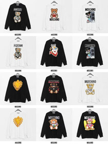 Moschino Bear Loose Casual Sweatshirt à manches longues-5518  