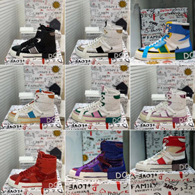 Dolce & Gabbana DG nouveau lace-up respirant haut-top chaussures de sport-5761  