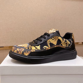 Versace nouvelles chaussures de sport décontractées à la mode imprimées et bloquées en couleur-5766  
