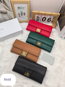 Céline nouveau style vintage long portefeuille avec un design sophistiqué-5802  
