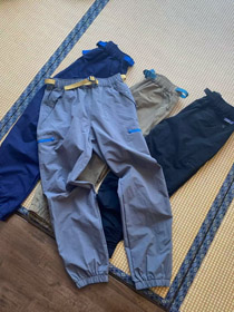 Pantalon à séchage rapide Patagonia avec ceinture élastique et jambes coniques-5875  
