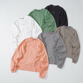 T-shirt à manches longues lavé Acne Studios-5943  