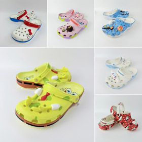 Crocs parent-enfant sandales de plage perforées-5965  