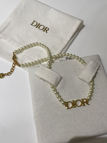 Dior collier mère de perle-3605  