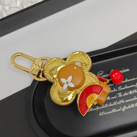 Louis Vuitton LV motif floral Saint-Valentin porte-clés-3656  