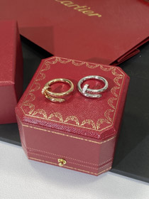 Cartier ongle diamant bague-3787  