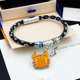 Louis Vuitton LV perles colorées et crabe bracelet décoration-3798  