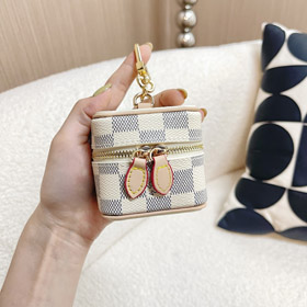 Louis Vuitton LV Mini sac cosmétique monnaie sac porte-clés Pendentif Ornament-3938  