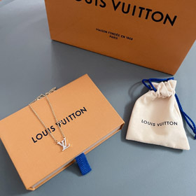 Louis Vuitton LV plein diamant lettre collier-3955  