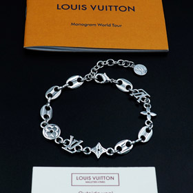 Louis Vuitton LV Lettre et Fleur Bracelet-4074  